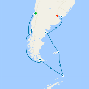 South America & Antarctica from San Antonio with Stay