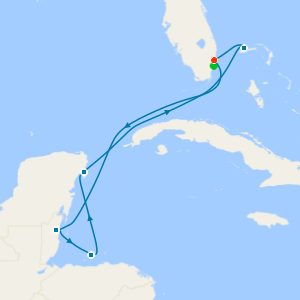 Western Caribbean with Miami Beach Stay