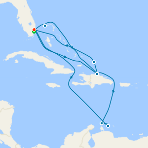 Caribbean Calypso with Miami Beach Stay