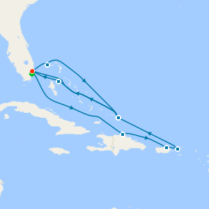 Eastern & Western Caribbean with Miami Beach Stay