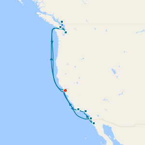 Classic California & Pacific Northwest Coasts from San Francisco with Stay