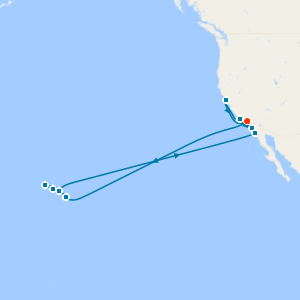 Classic California Coast and Hawaiian Islands from Los Angeles with Stay