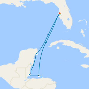 Western Caribbean from Tampa with Stay