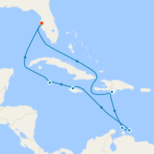 Southern & Western Caribbean from Tampa with Stay