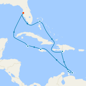 Caribbean with Great Stirrup Cay from Tampa with Stay