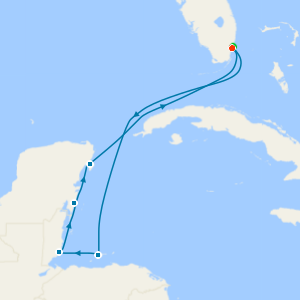 Western Caribbean with Miami Beach Stay