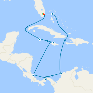 Panama Canal from Miami with 1nt Stay