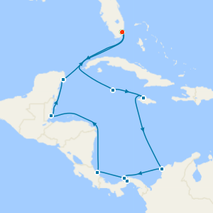 Panama Canal from Miami with 1nt Stay