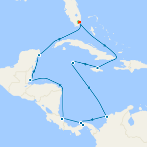 Panama Canal from Miami with 1nt Stay