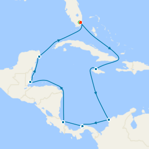 Panama Canal from Miami with 1nt Stay