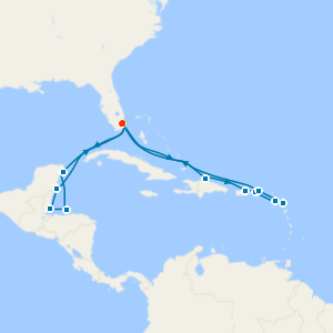 Grand Tropical Triumph with Miami Beach Stay