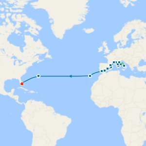Grand Romance, Rivieras & Reggae with Rome and Miami Beach Stays