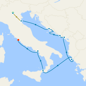 Arena di Verona Opera & Verona Stay with Italy, Greece & Croatia from Venice