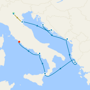 Arena di Verona Opera & Verona Stay with Italy, Greece & Croatia from Venice