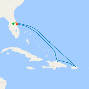 Universal Orlando Resort Stay with Eastern Caribbean from Port Canaveral