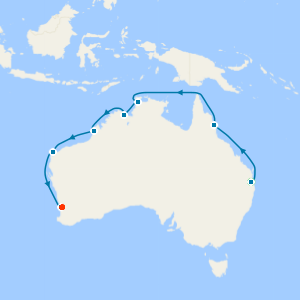 Northern Australia Explorer from Brisbane to Perth with Stays