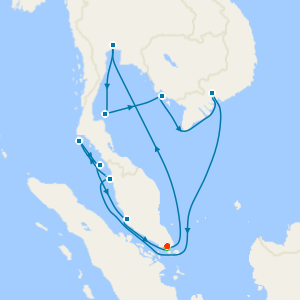 A Journey Through Malaysia, Thailand, and Vietnam with Singapore Stay