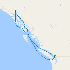 Canada & Alaska with Luxury Vancouver Stay, Capilano Bridge & Grouse Mountain Tour