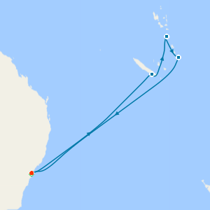 Sydney, Hunter Valley and South Pacific from Sydney with Stay