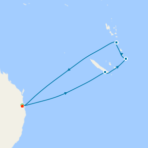 South Pacific from Brisbane with Stay