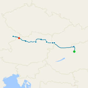 Danube from Budapest to Vienna