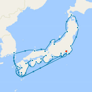 Grand Circle Japan Cherry Blossoms from Yokohama with 1Nt Stay