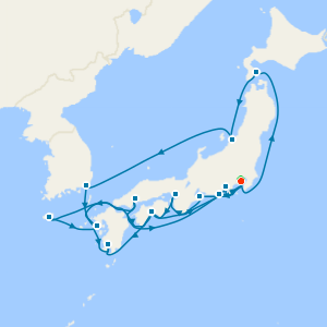 Grand Circle Japan from Yokohama with 1Nt Stay