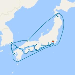 Grand Circle Japan from Yokohama with 1Nt Stay