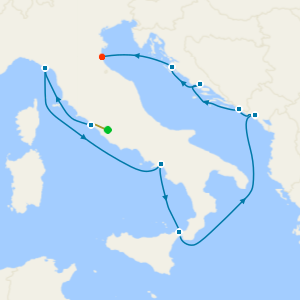 Best of Italy & Croatia from Rome with 1nt Stay