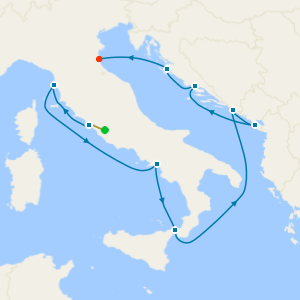 Best of Italy & Croatia from Rome with 1nt Stay