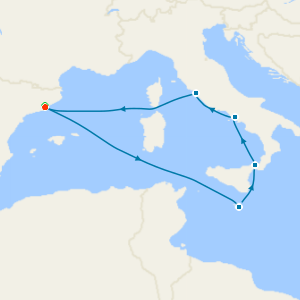 Italy & Malta From Barcelona with 1nt Stay