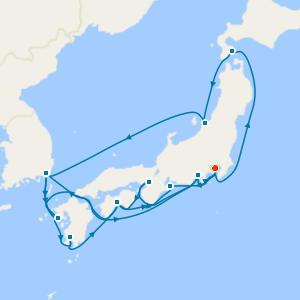 Grand Circle Japan from Yokohama with 1Nt Stay