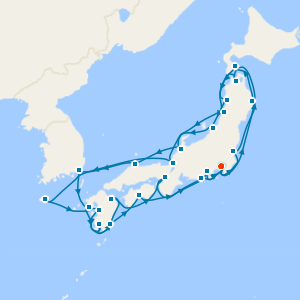 Ultimate Circle Japan with Fall Foliage from Yokohama with 1Nt Stay