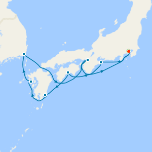 Japan Explorer from Yokohama with 1Nt Stay