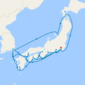 Grand Japan from Yokohama with 1Nt Stay