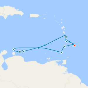 Southern Caribbean from Bridgetown - Fly Cruise