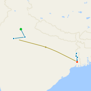 India's Golden Triangle and the Sacred Ganges river cruise from Kolkata