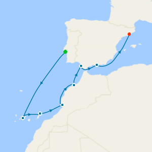 Spain & Morocco from Libson
