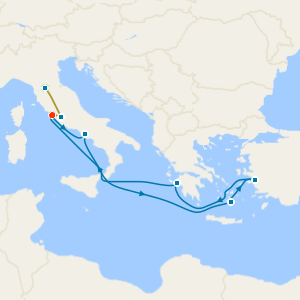 Mediterranean & Aegean with Florence and Rome Stays