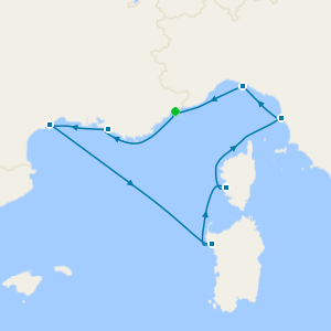 Western Mediterranean from Nice - Fly Cruise