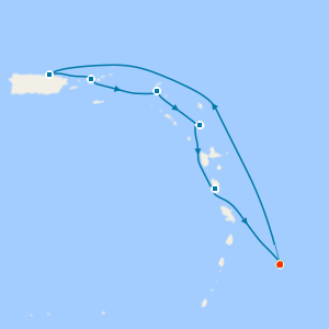 Southern Caribbean from Barbados with 1nt Stay