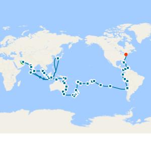 Endless Worlds, our 112-Day Inaugural World Journey from Dubai