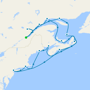 An Extended Journey through North American Coastal Treasures & Urban Wonders from Quebec