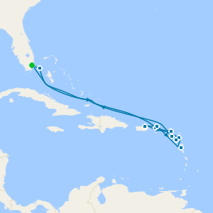 An Extended Journey from Vibrant Shores to Spectacular Scenery from Miami