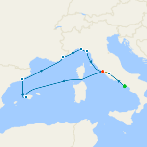 Sorrento and Rome Stays with Italy, Spain & France Adventure
