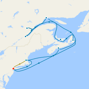 Revolution & Freedom Trail Tour, Boston and New York Stays with New England & Canada Voyage