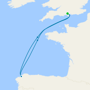 Spain from Southampton