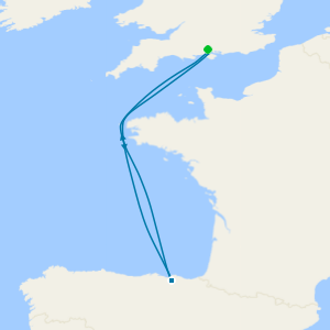 Spain from Southampton