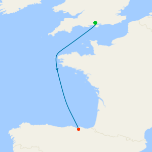 Spain from Southampton