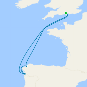 Spain from Southampton